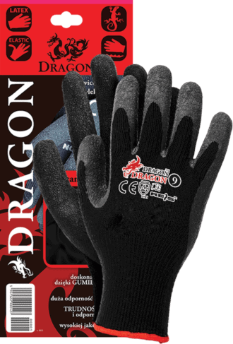 Latexové pracovné rukavice DRECO