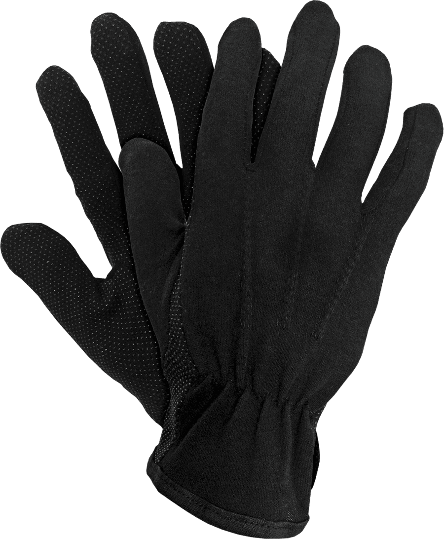 Pracovné rukavice s terčíkmi MICRON BLACK