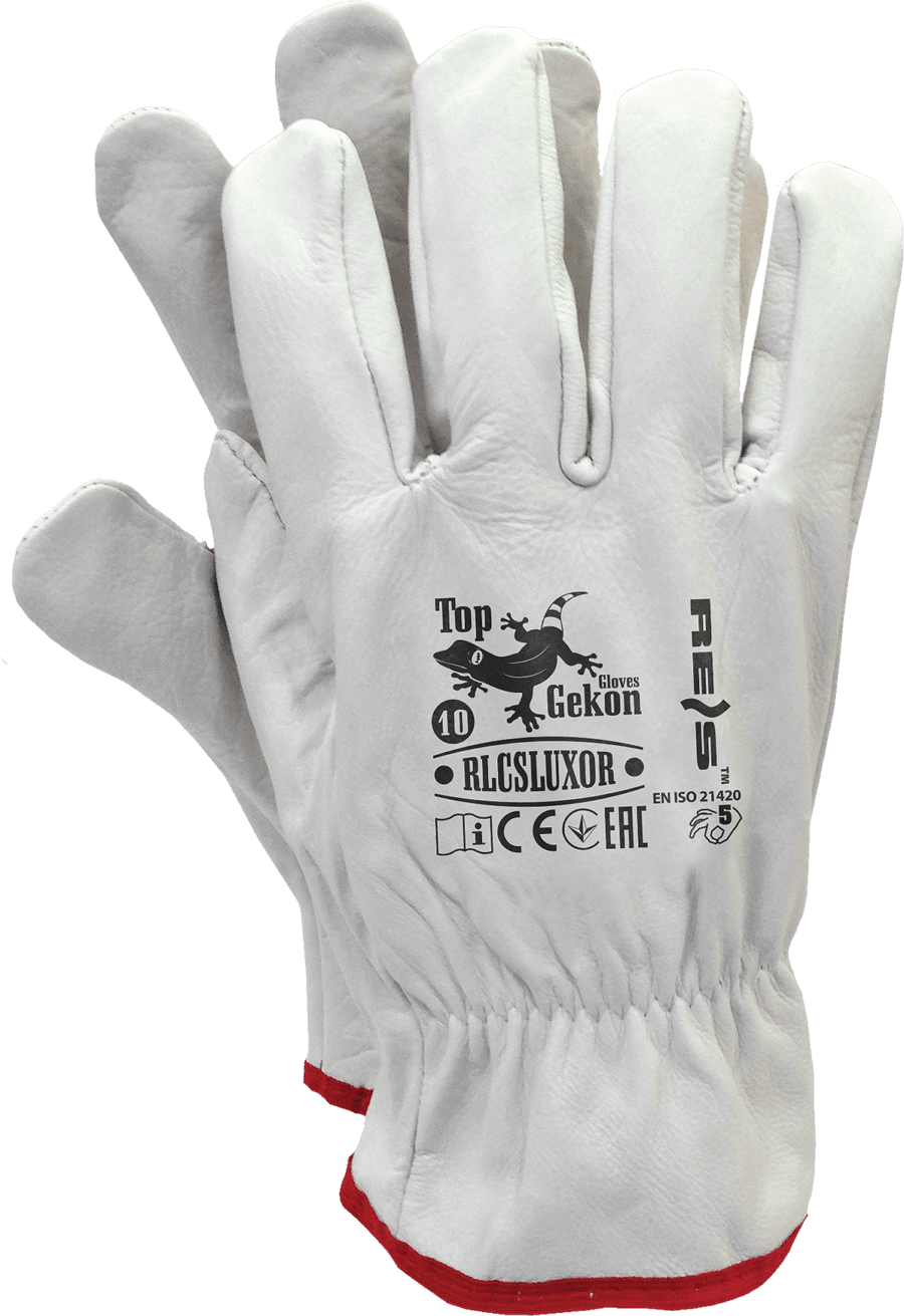 Kožené pracovné rukavice LUXOR