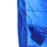 Zimná pracovná bunda s kapucňou BLIZZARD BLUE