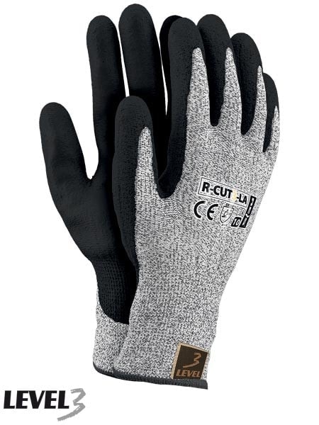 Protiporézne rukavice LATEX CUT 3