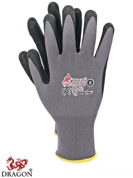 Kvalitné pracovné rukavice máčané SPANDEX