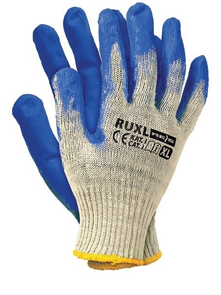 Praktické latexové pracovné rukavice DUCK SIMPLE XL