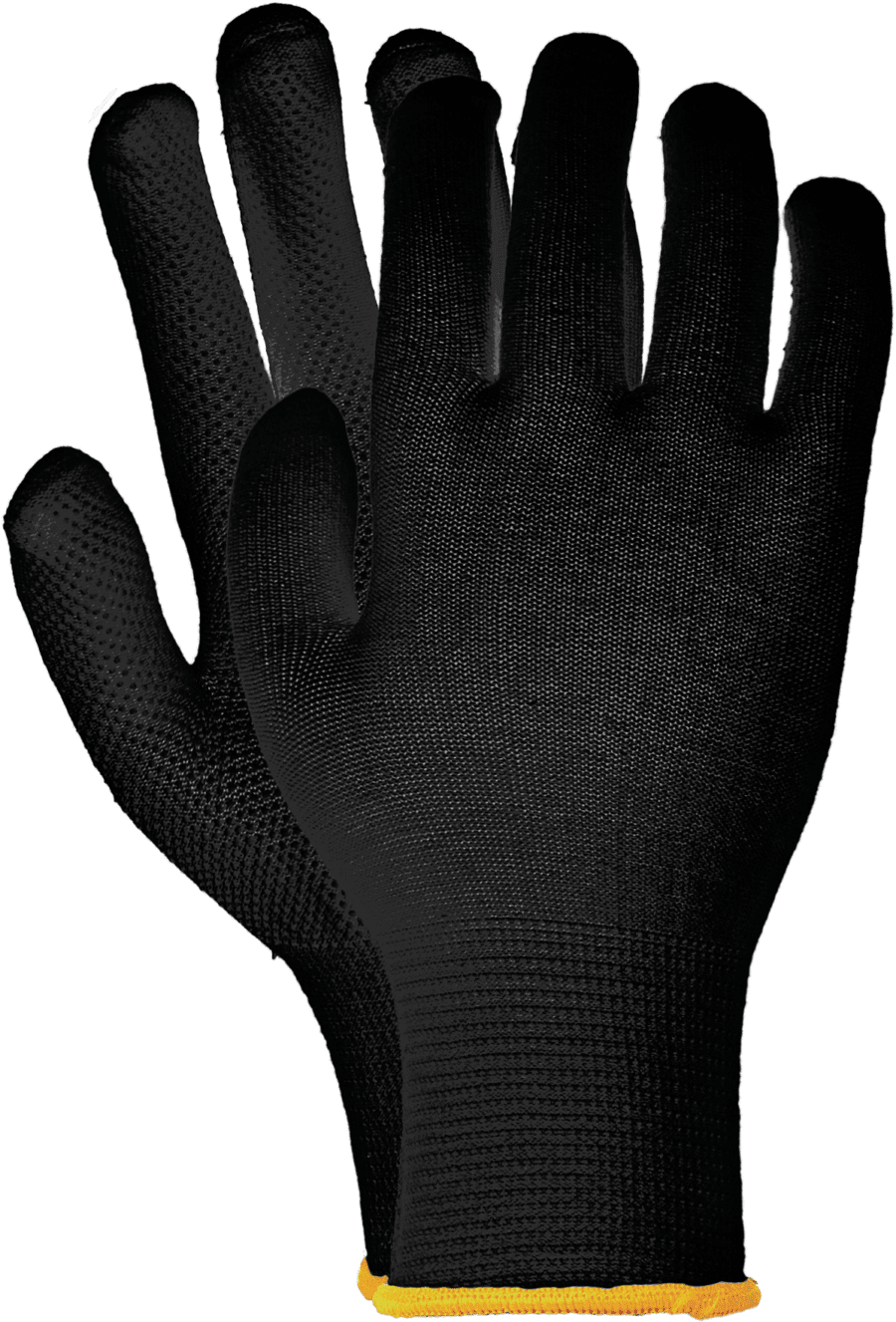 Pracovné rukavice BLACK MIDRODOT