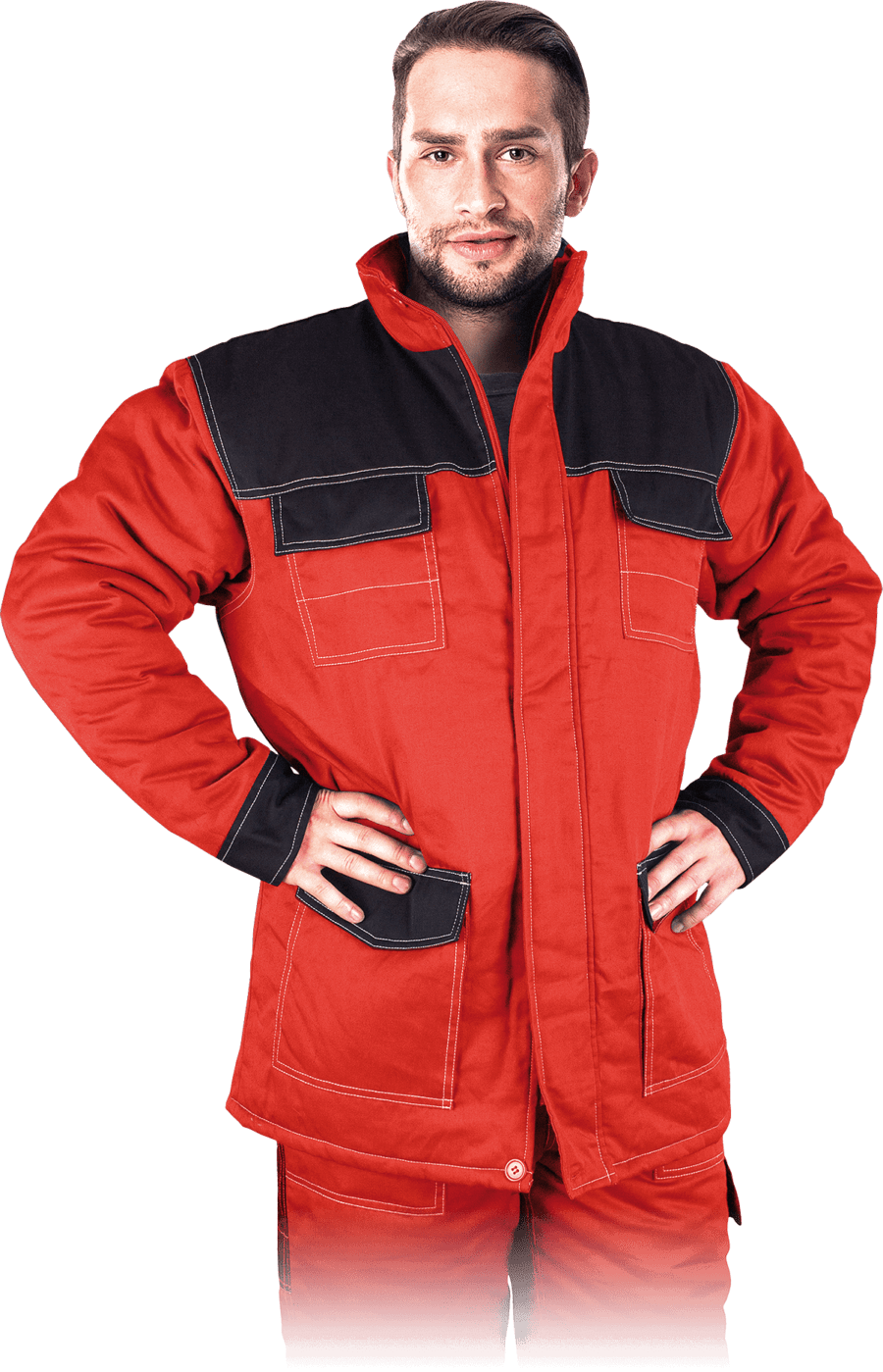 Zimná pracovná bunda SMART GREY