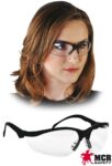Ochranné okuliare KLONDIKE PLUS CLEAR proti zahmlievaniu