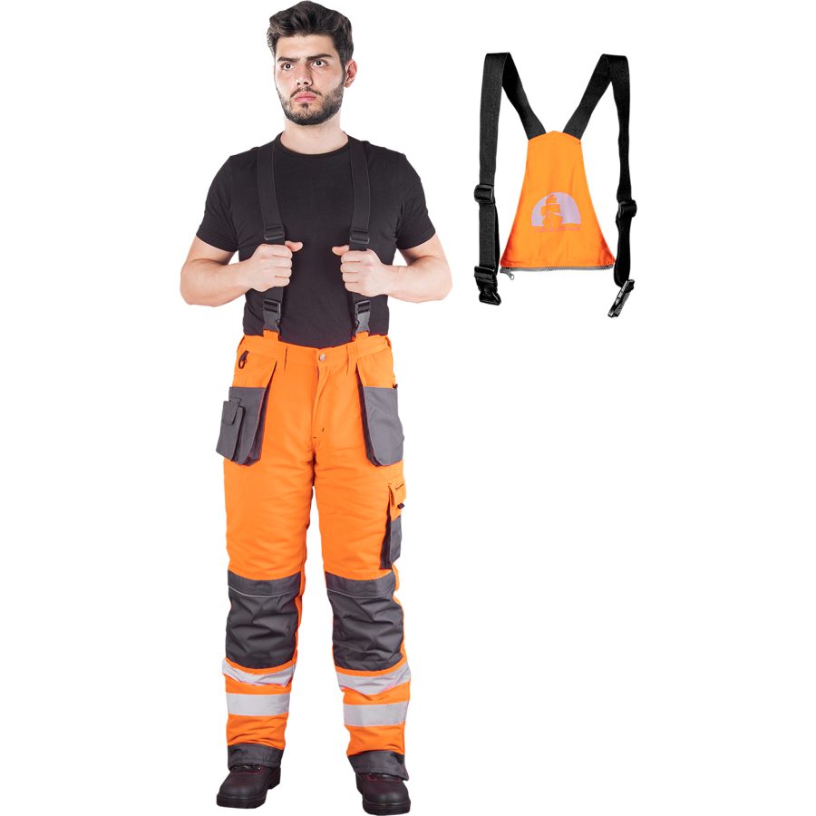 Zimné reflexné nohavice PROFI HIVIS