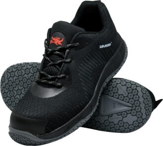 Tenisková bezpečnostná obuv DRAGON® CAMP S1P black