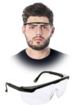 Číre ochranné okuliare RAMBER CLEAR
