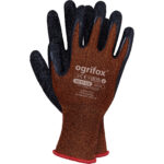 Pracovné rukavice máčané v latexe SPANDEX OX ORANGE