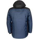 Zimná pracovná bunda s kapucňou BALTIC NAVY