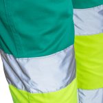 Reflexné nohavice s elastanom MANNLAND HIVIS GREEN