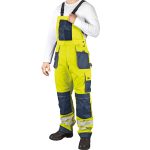 Reflexné nohavice na traky PROFI HIVIS NAVY